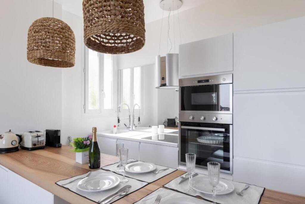 Petit Paradis A Sanary Avec Vue Mer Wifi Et Clim Экстерьер фото